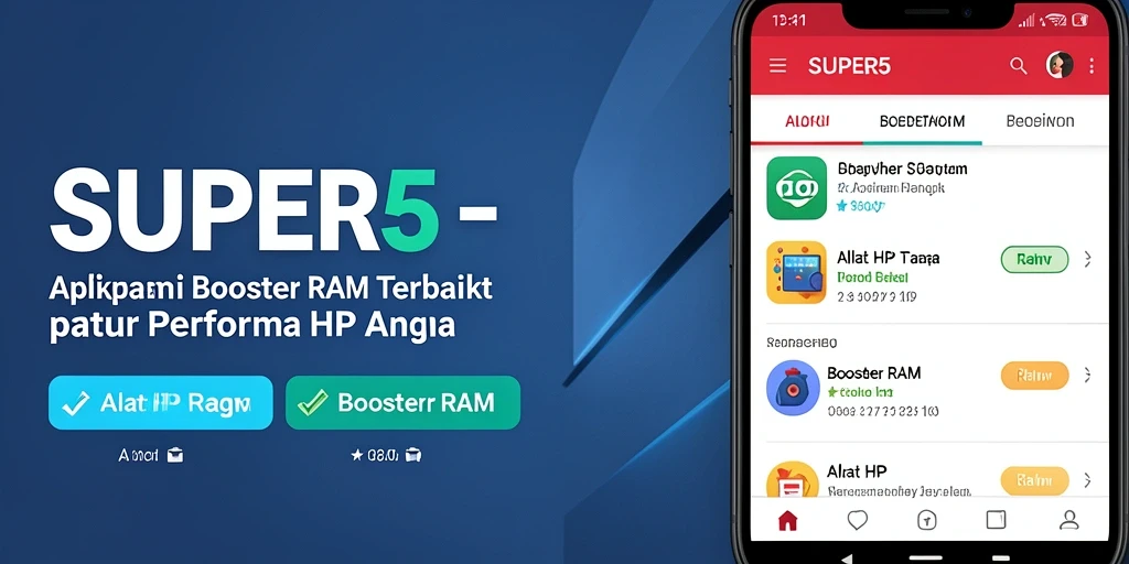 Antarmuka sederhana dan fungsi optimal dari SUPER5.